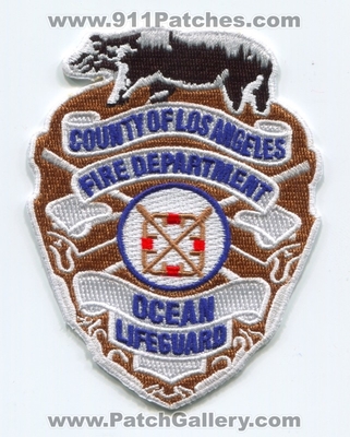 Los Angeles County Fire Department Ocean Lifeguard Patch (California)
Scan By: PatchGallery.com
Keywords: LACoFD L.A.Co.F.D. Dept.