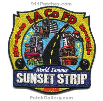 Los Angeles County Fire Department Station 8 Patch (California)
Scan By: PatchGallery.com
Keywords: co. of dept. lacofd l.a.co.f.d. eight world famous sunset strip