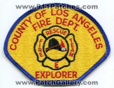 Los Angeles County Fire Department Explorer Rescue Team (California)
Scan By: PatchGallery.com
Keywords: dept. lacofd l.a.co.f.d. of