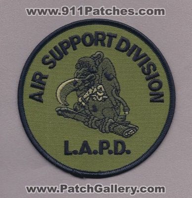 Los Angeles Police Department Air Support Division (California)
Thanks to PaulsFirePatches.com for this scan.
Keywords: l.a.p.d. lapd dept. helicopter