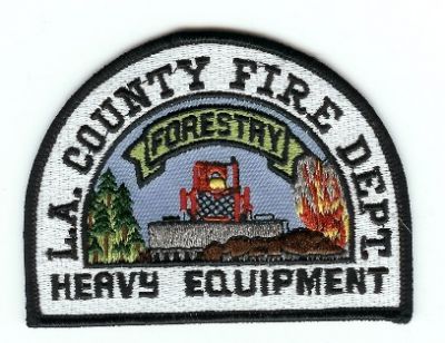 Los Angeles County Fire Heavy Equipment
Thanks to PaulsFirePatches.com for this scan.
Keywords: california forestry la co fd