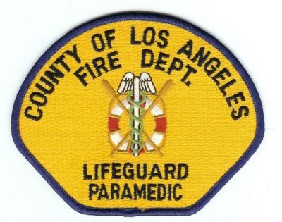 Los Angeles County Fire Lifeguard Paramedic
Thanks to PaulsFirePatches.com for this scan.
Keywords: california la co fd