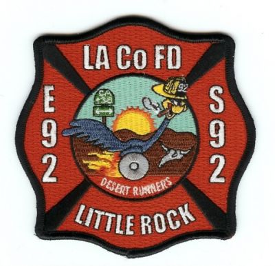 Los Angeles County Fire Station 92
Thanks to PaulsFirePatches.com for this scan.
Keywords: california engine squad little rock