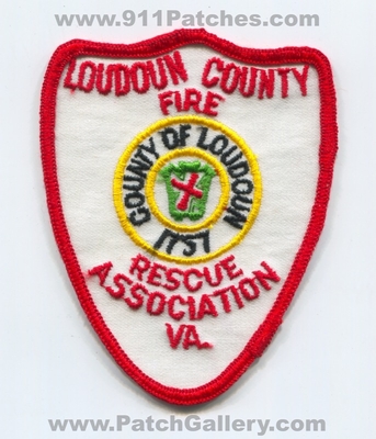 Loudoun County Fire Rescue Association Patch (Virginia)
Scan By: PatchGallery.com
Keywords: co. of assn. va. department dept. 1757