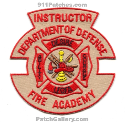 Louis F. Garland Fire Academy Instructor Goodfellow Air Force Base AFB USAF Military Patch (Texas)
Scan By: PatchGallery.com
Keywords: lfgfa department of defense dod desire ability courage