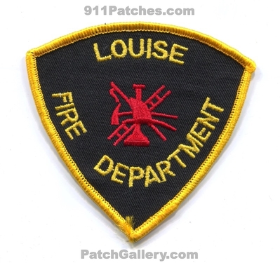 Louise Fire Department Patch (Texas)
Scan By: PatchGallery.com
Keywords: dept.
