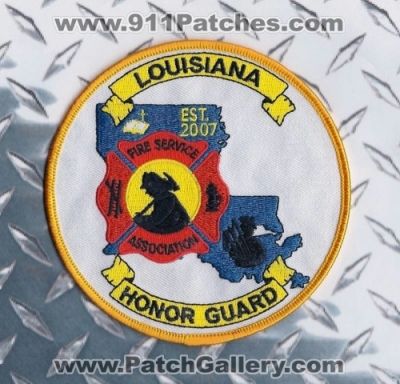 Louisiana Honor Guard Fire Service Association (Louisiana)
Thanks to Paul Howard for this scan.
