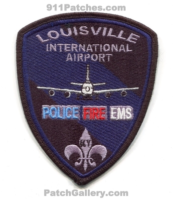 Louisville International Airport Fire EMS Police Department Patch (Kentucky)
Scan By: PatchGallery.com
Keywords: dept.