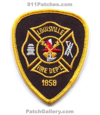 Louisville Fire Department Patch (Kentucky)
Scan By: PatchGallery.com
Keywords: dept. 1858