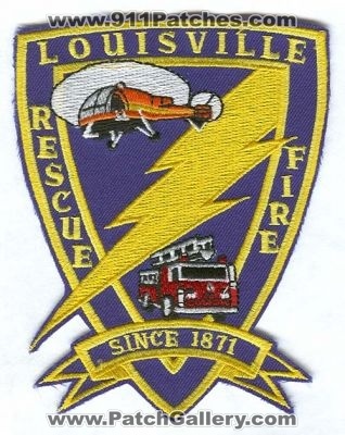 Louisville Fire Rescue Department Patch (Colorado)
[b]Scan From: Our Collection[/b]
Keywords: dept. since 1871