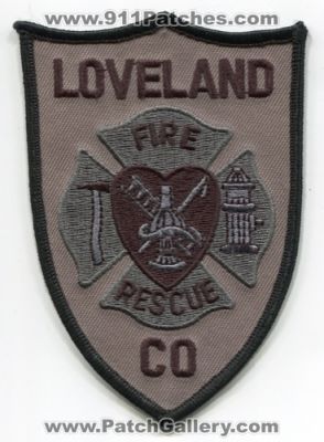 Loveland Fire Rescue Department Patch (Colorado)
[b]Scan From: Our Collection[/b]
Keywords: dept.