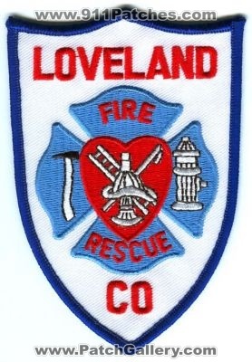 Loveland Fire Rescue Patch (Colorado)
[b]Scan From: Our Collection[/b]
