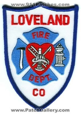 Loveland Fire Department Patch (Colorado)
[b]Scan From: Our Collection[/b]
Keywords: dept.