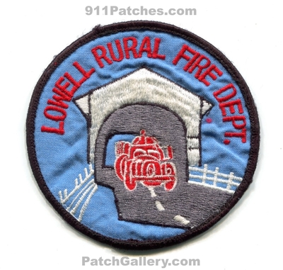 Lowell Rural Fire Department Patch (Oregon)
Scan By: PatchGallery.com
Keywords: dept.