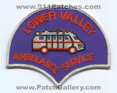 Lower Valley Ambulance Service EMS Patch (Pennsylvania)
Scan By: PatchGallery.com
Keywords: emt paramedic
