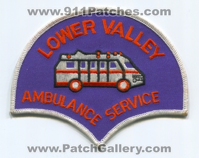 Lower Valley Ambulance Service EMS Patch (Pennsylvania)
Scan By: PatchGallery.com
Keywords: emt paramedic