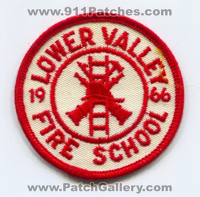 Lower Valley Fire School Patch (Colorado)
[b]Scan From: Our Collection[/b]
Keywords: department dept. 1966