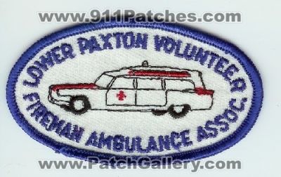 Lower Paxton Volunteer Fireman Ambulance Association (Pennsylvania)
Thanks to Mark C Barilovich for this scan.
Keywords: assoc. ems township twp.