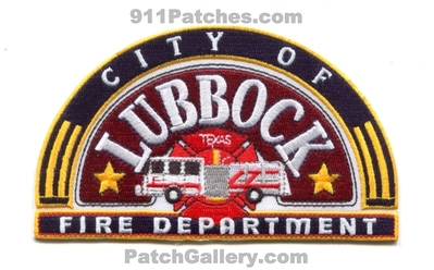 Lubbock Fire Department Patch (Texas)
Scan By: PatchGallery.com
Keywords: city of dept.