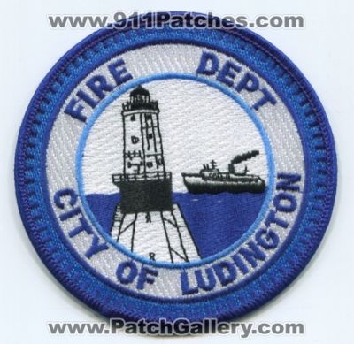 Ludington Fire Department (Michigan)
Scan By: PatchGallery.com
Keywords: city of dept.