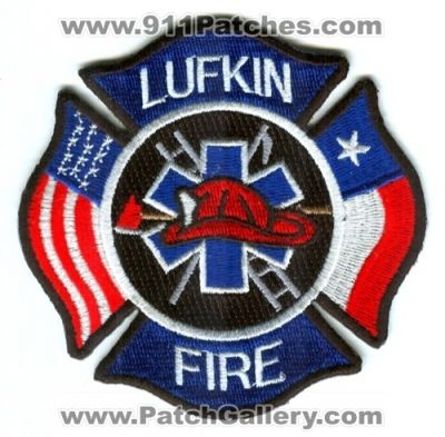 Lufkin Fire Department Patch (Texas)
Scan By: PatchGallery.com
Keywords: dept.
