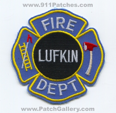 Lufkin Fire Department Patch (Texas)
Scan By: PatchGallery.com
Keywords: dept.