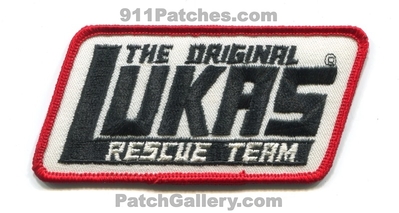 Lukas Rescue Team Patch (Germany)
Scan By: PatchGallery.com
Keywords: extrication tools jaws of life fire the original