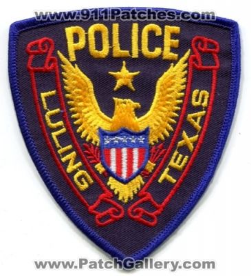 Luling Police Department (Texas)
Scan By: PatchGallery.com
Keywords: dept.
