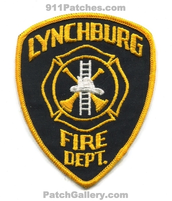 Lynchburg Fire Department Patch (Virginia)
Scan By: PatchGallery.com
Keywords: dept.