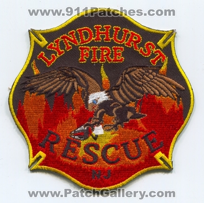 Lyndhurst Fire Department Rescue Company Patch (New Jersey)
Scan By: PatchGallery.com
Keywords: dept. co. station nj