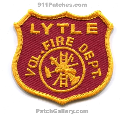 Lytle Volunteer Fire Department Patch (Texas)
Scan By: PatchGallery.com
Keywords: vol. dept.