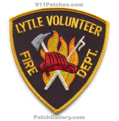 Lytle Volunteer Fire Department Patch (Texas)
Scan By: PatchGallery.com
Keywords: vol. dept.