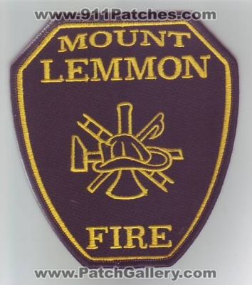 Mount Lemmon Fire Department (Arizona)
Thanks to Dave Slade for this scan.
Keywords: mt. dept.