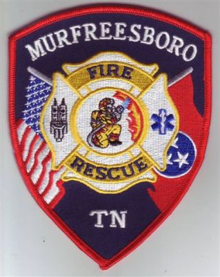 Murfreesboro Fire Rescue (Tennessee)
Thanks to Dave Slade for this scan.
