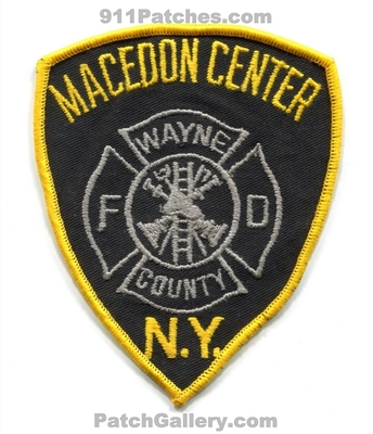 Macedon Center Fire Department Wayne County Patch (New York)
Scan By: PatchGallery.com
Keywords: dept. fd co.