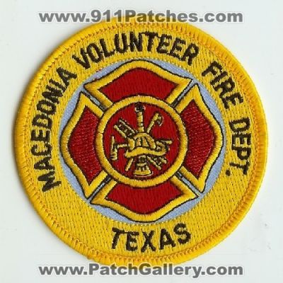 Macedonia Volunteer Fire Department (Texas)
Thanks to Mark C Barilovich for this scan.
Keywords: dept.