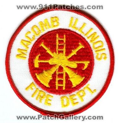 Macomb Fire Department (Illinois)
Scan By: PatchGallery.com
Keywords: dept.