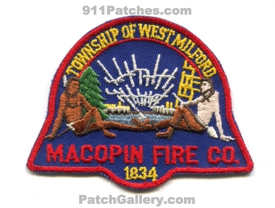 Macopin Fire Company West Milford Township Patch (New Jersey)
Scan By: PatchGallery.com
Keywords: co. department dept. twp. of 1834