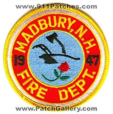 Madbury Fire Department Patch (New Hampshire)
[b]Scan From: Our Collection[/b]
Keywords: dept