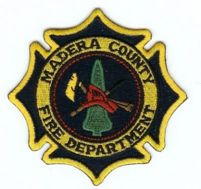 Madera County Fire Department
Thanks to PaulsFirePatches.com for this scan.
Keywords: california