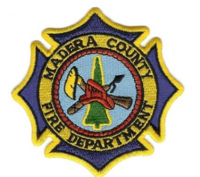 Madera County Fire Department
Thanks to PaulsFirePatches.com for this scan.
Keywords: california
