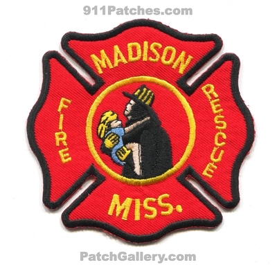 Madison Fire Rescue Department Patch (Mississippi)
Scan By: PatchGallery.com
Keywords: dept. miss.