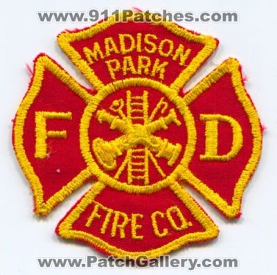 Madison Park Fire Department Company (New Jersey)
Scan By: PatchGallery.com
Keywords: dept. co. fd