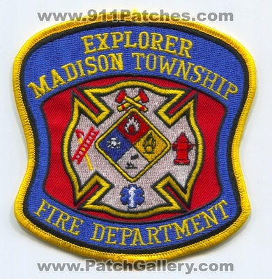 Madison Township Fire Department Patch (Michigan)
Scan By: PatchGallery.com
Keywords: twp. dept.