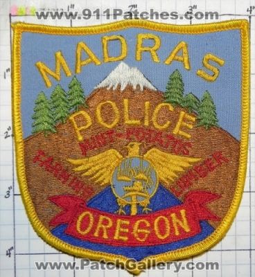 Madras Police Department (Oregon)
Thanks to swmpside for this picture.
Keywords: dept.