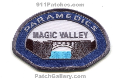 Magic Valley Paramedics Patch (Idaho) (Confirmed)
Scan By: PatchGallery.com
Keywords: ems ambulance