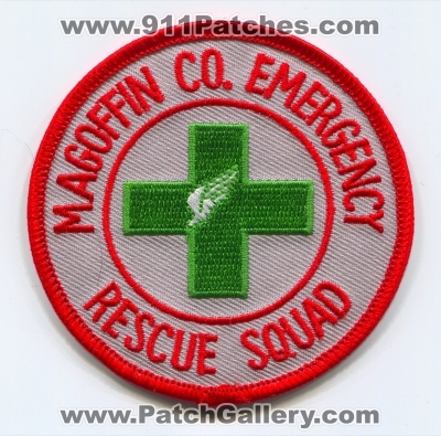 Magoffin County Emergency Rescue Squad Patch (Kentucky)
Scan By: PatchGallery.com
Keywords: co. ems