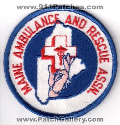Maine Ambulance and Rescue Association (Maine)
Thanks to Jack Bol for this scan.
Keywords: ems assn. &
