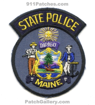 Maine State Police Patch (Maine)
Scan By: PatchGallery.com
Keywords: highway patrol department dept.