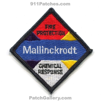 Mallinckrodt Pharmaceuticals Fire Protection Chemical Response Patch (Missouri)
Scan By: PatchGallery.com
Keywords: pharmacy prot. department dept. emergency response team art hazardous materials haz-mat hazmat industrial plant